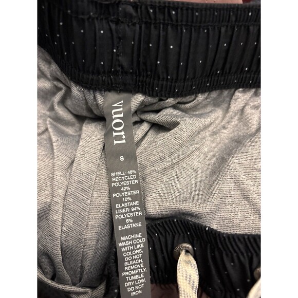 Vuori Men’s Kore Lined Shorts 7.5" Inseam Color Chestnut Brown Small New - Picture 4 of 4